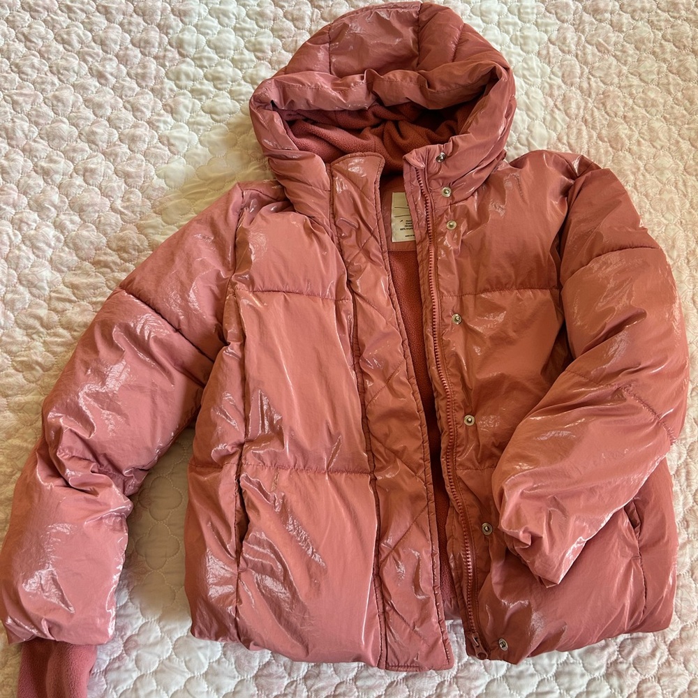 GAP Kids Rose Puffer Jacket size L